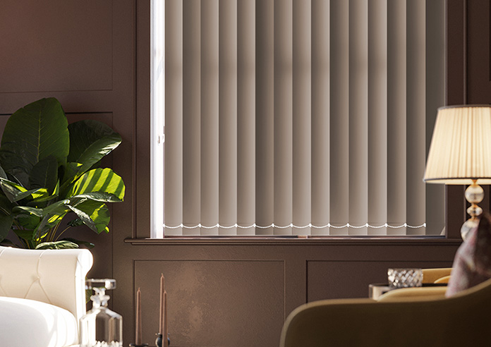 Roma, Smoke Brown - Vertical Blind - Image 5